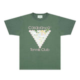 Casablanca T Shirts Fashion Print Street