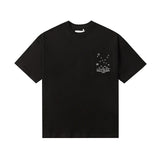 Chest pocket detail lightweight minimalist pure cotton short sleeve t-shirt