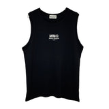 Summerpure cotton round neck sleeveless vest cool bottom shirt for men