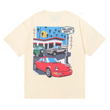 American gallery dep basic letter classic logo short-sleeved men