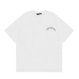 Wholesale export cole buxton minimalist cursive signature print short sleeve t-shirt - high street style