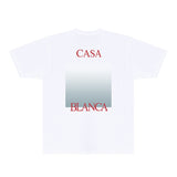 Casablanca T Shirts Fashion Print Street