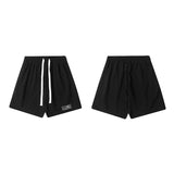 Men's 100% cotton straight-leg relaxed fit shorts - summer five-pocket casual athletic shorts