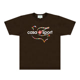 Casablanca T Shirts Fashion Print Street