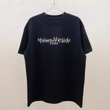Digital note crew neck t-shirt - logo print reflective detail short sleeve men's