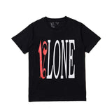 Wang yibo lne short-sleeved big v reflective hot diamond devil angel couple outfit loose