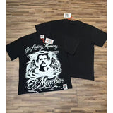 American asaali character print short sleeve t-shirt & trendy shorts set - summer collection