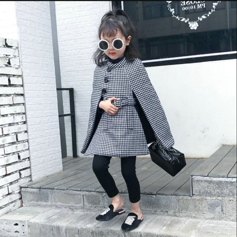 Girl Jacket Thick Checks Wear