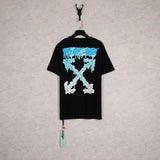 off-white classic gradient arrow dissolve graffiti caution tape ow religious couple short