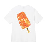 Three-label short-sleeve summer men's relaxed fit high-quality t-shirt