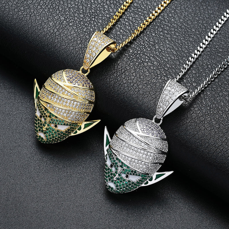 DRAGON BALL Pendants Necklace Male Hip Hop Bick Demon King