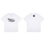 Relaxed fit, 100% cotton, digital print, plus size short sleeve t-shirt