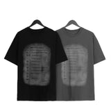 Reversible graphic tee - american vintage distressed style
