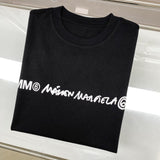 A high-quality handwritten font stereo foam process pure cotton short-sleeved t-shirt