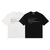 Ss youth men's fashion letter casual crew neck summer short sleeve t-shirt