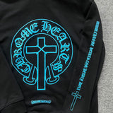 CHH Chrome Heart Hoodie Crowe Mattyboy graffiti terry pure cotton