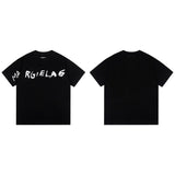 Relaxed fit, 100% cotton, digital print, plus size short sleeve t-shirt