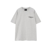 Fog season 8 essentials flocked silicone printing couple loose hooded sweatshirt pants