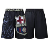 Cross-border american blockcore style patch embroidery t-shirt v-neck sports football uniform mesh quick-drying