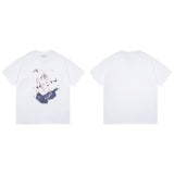 Relaxed fit, 100% cotton, digital print, plus size short sleeve t-shirt