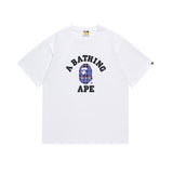 B@pe tshirtsssummer ape head little monkey camouflage short-sleeved round neck t-shirt