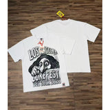 American asaali character print short sleeve t-shirt & trendy shorts set - summer collection