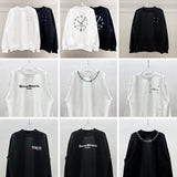 Autumn long-sleeve letter print crewneck heavyweight sweatshirt