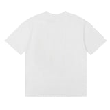 Rhude T Shirts Varenna Town Printed Cotton Casual Short Sleeves Men and Women