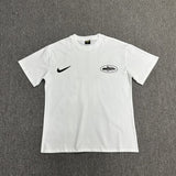 Wholesale foreign trade alcatraz basic series short-sleeve corteiz phantom letter logo print t-shirt