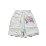 Hip-hop shorts american street hip-hop badge printingloose sports shorts beach shorts trendy