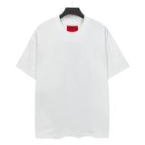 High version gods short sleeve heavy weight washed fog high street rock band skull pure cottonprinting round