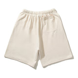 Hip-hop shorts american shorts high street trendy flocking retroloose sports casual sweatpants half length pants