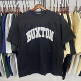 American cole buxton short sleeve men's couple ins high street spring summer loose t-shirt women's cb