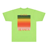 Casablanca T Shirts Fashion Print Street