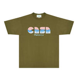 Casablanca T Shirts Fashion Print Street