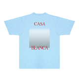 Casablanca T Shirts Fashion Print Street