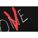 Vlone Sweatshirts Autumn/Winter Valentine's Day Limited Letter Crew Neck