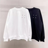 Autumn long-sleeve letter print crewneck heavyweight sweatshirt