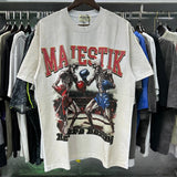 MAJESTIK T Shirts Pro Boxer Graphic Crop Tee hot diamond