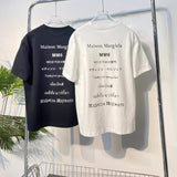 Summer loose fit letter print 100% cotton crew neck short sleeve t-shirt