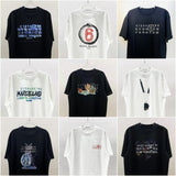 High-quality, heavyweight, double-gauze, loose-fit, plus-size short-sleeve t-shirt