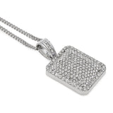 Jewelry Diamond Dog Tags Necklace Spectrum Dog Tags