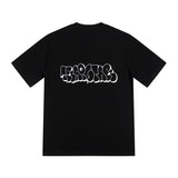 [heavy weight double yarn] trapstar stitching tiger head embroider gradient letter short-sleeved t-shirt