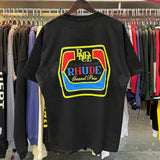 Rhude T Shirts Printed Cotton Loose Short Sleeves Men and Women