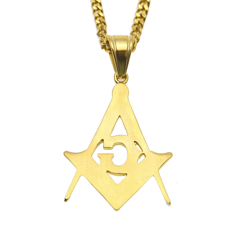 Jewelry 'Masonic' Logo Necklace