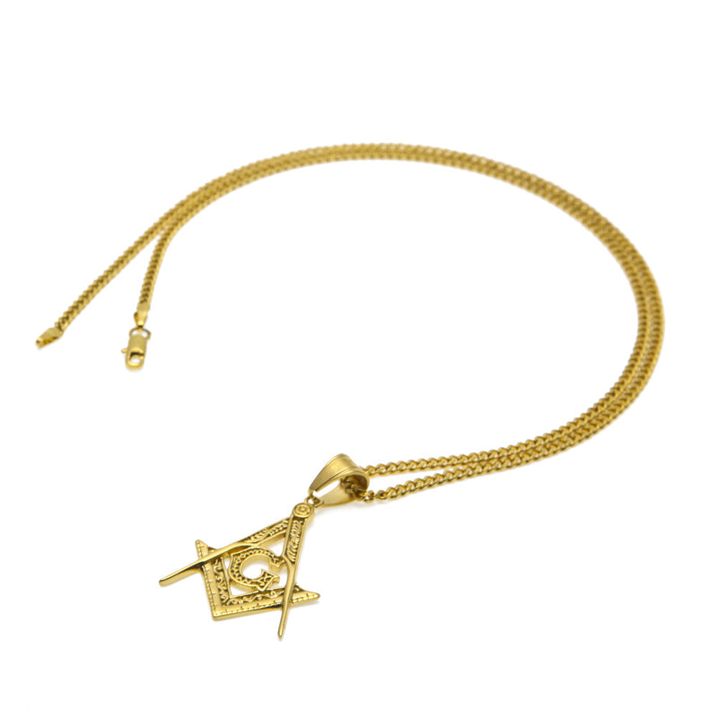 Jewelry 'Masonic' Logo Necklace