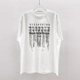 Ss spring/summer digital waterfall print t-shirt