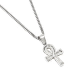 Jewelry Egyptian Ankh Key Pendant Necklace Crosses Egypt Pieces Jesus Pieces Ankh