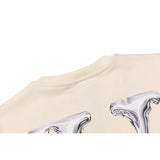 Vlone Sweatshirts Autumn/Winter Metal Big V Letter Crew Neck