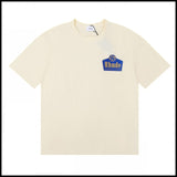 American trend rhu marlboro high definition printing de casual round neck short sleeve t-shirt export wholesale
